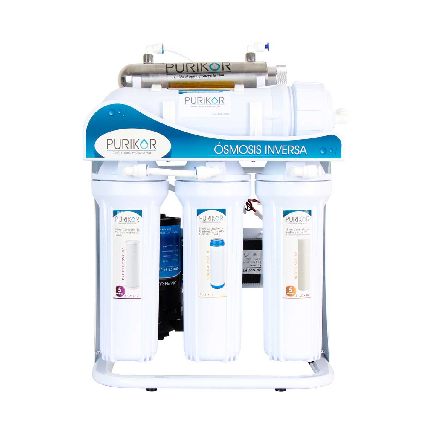 Sistema Osmosis Inversa 400 GPD PKRO400-6UVP