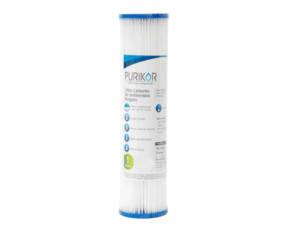Filtro Cartucho de Sedimentos Plegable PURIKOR (PKCPL)