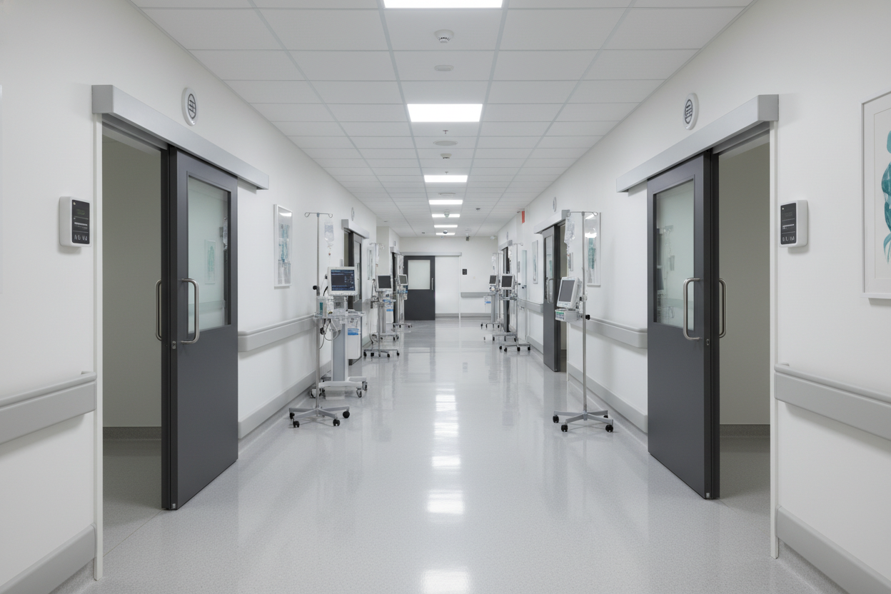 Pasillo de hospital